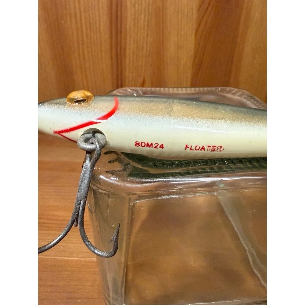 Super Strike Little Neck Popper 80M24 Floater Blue White Fishing Lure 5
